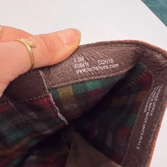Born Erie Boots in Cognac 8.5 - Picture 7 of 8